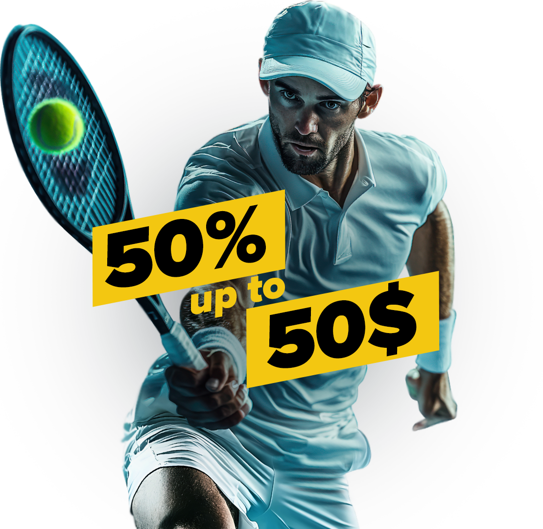 Australian Open Free Bet 50% Up to 50$